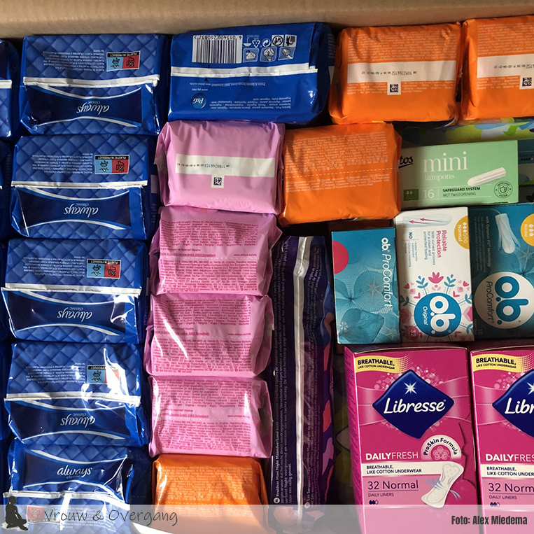 Verdeelstation Koarnjum helpt in strijd tegen menstruatie-armoede